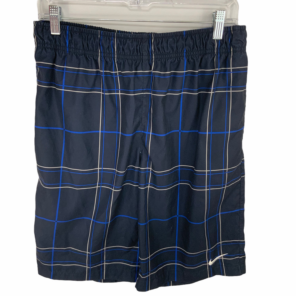 NIKE Plaid Men's Swim Shorts Size M